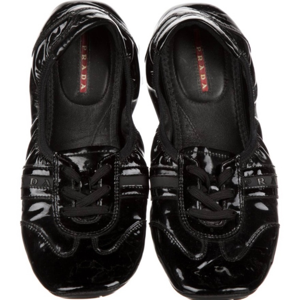 PRADA | Sport | Patent Leather Ballet Flats | 7